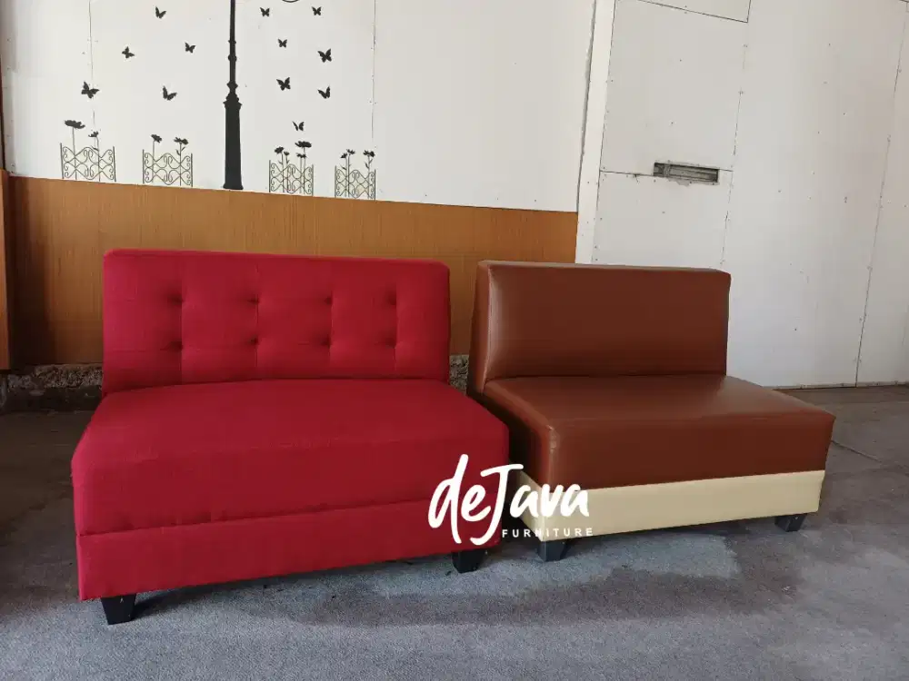 Sofa tunggu panjang 1m. Ready siap kirim