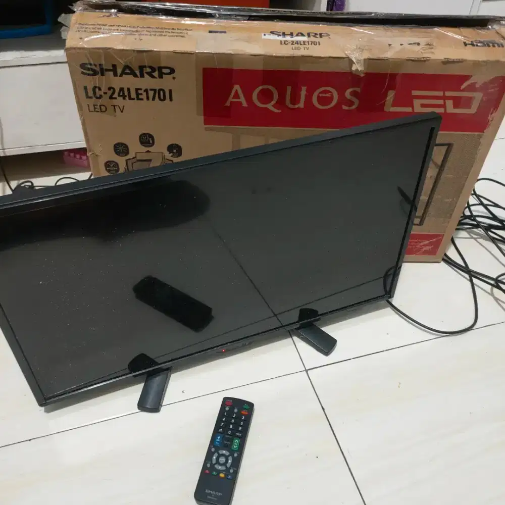 TV LED Sharp 24 Inc Masih Analog