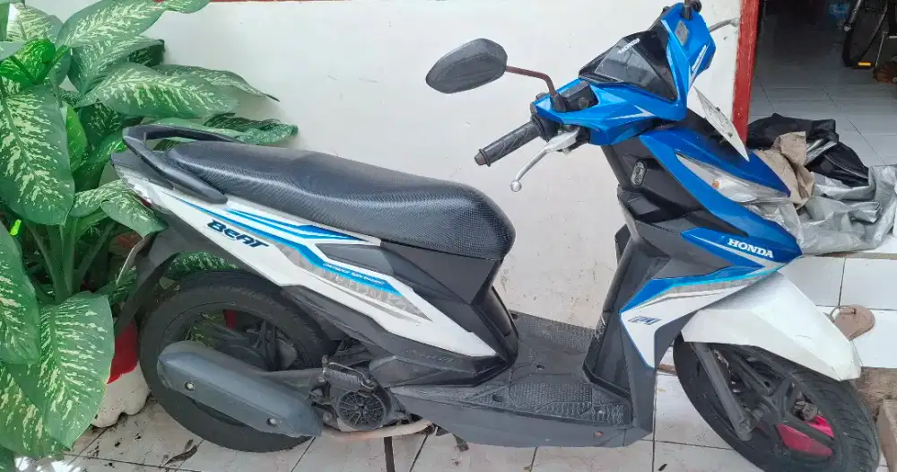 HONDA BEAT FI SPORTY CBS ISS BIRU PUTIH