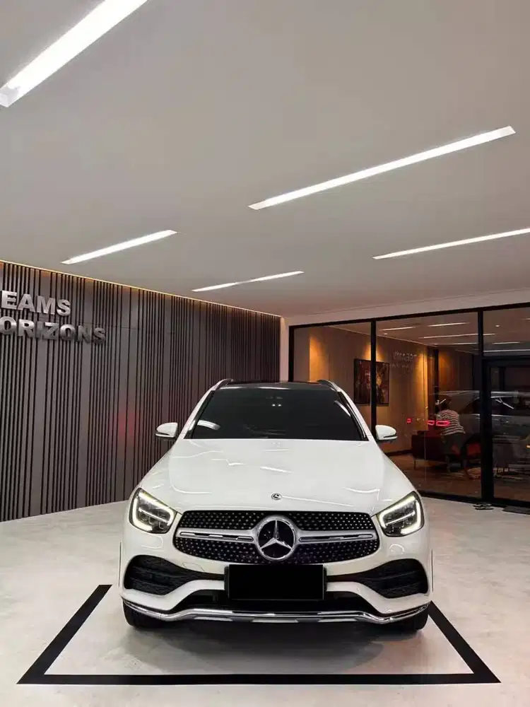 Mercedes Benz GLC200 AMG 2020 Facelift White on Black Putih Mercy GLC