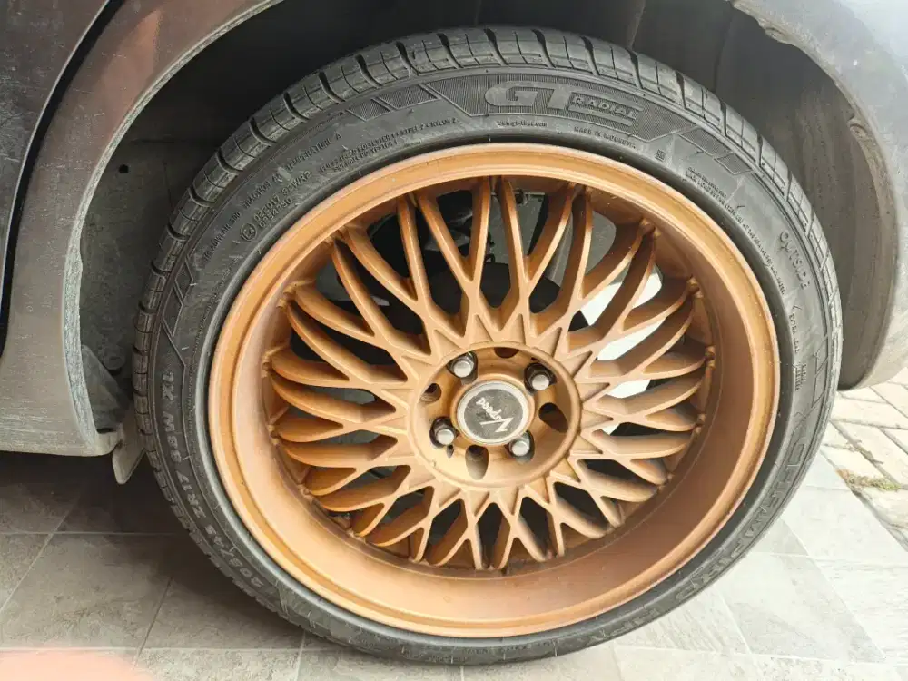 Velg BBS ring17 + Ban uk 205/45/17