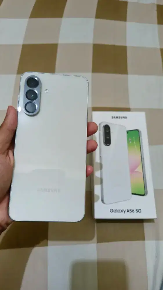 Samsung a56 5g 8/256 fullset garansi on