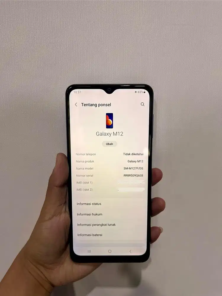 Samsung M12 3/32 Mulus