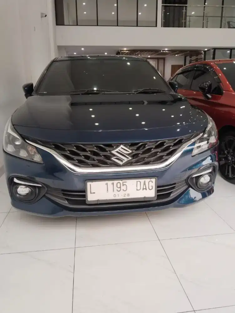 Km low 20rban baleno hatchback 1.5 AT 2022 biru fullorisinil