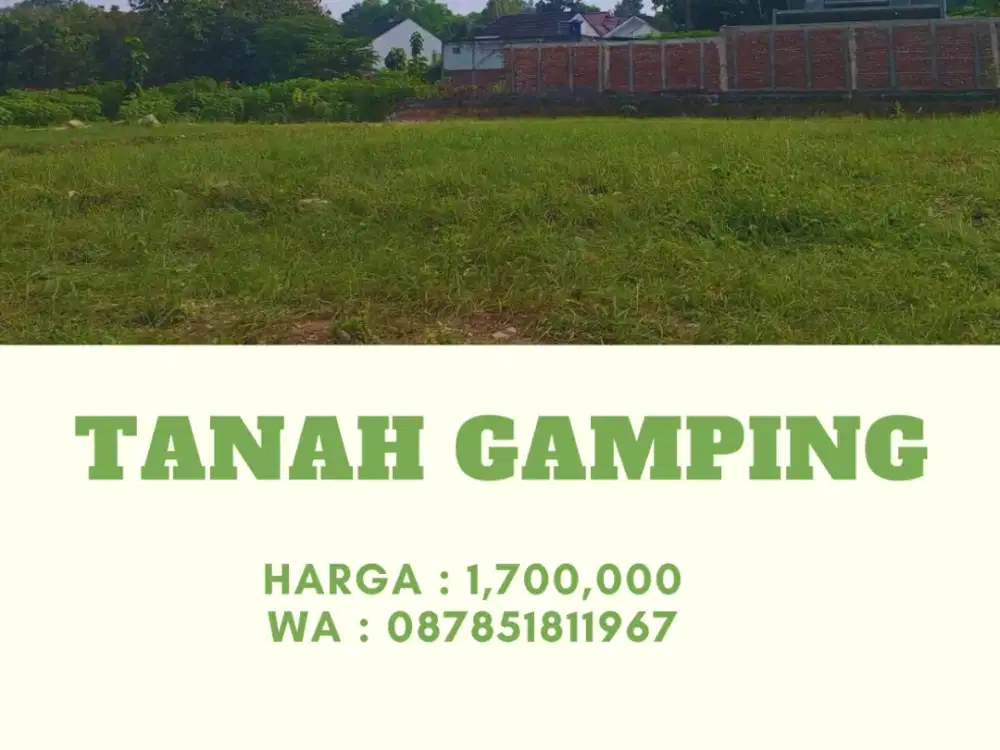 Tanah SHM Pekarangan Area Gamping Siap Balik Nama
