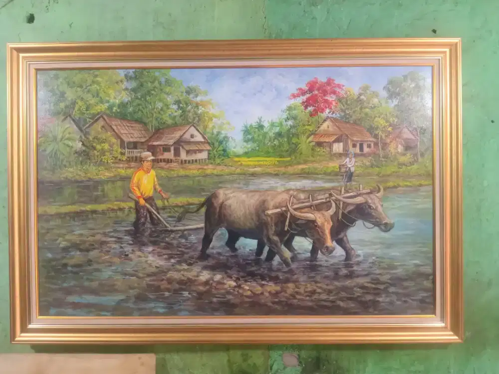 Lukisan dinding  buat ruangan