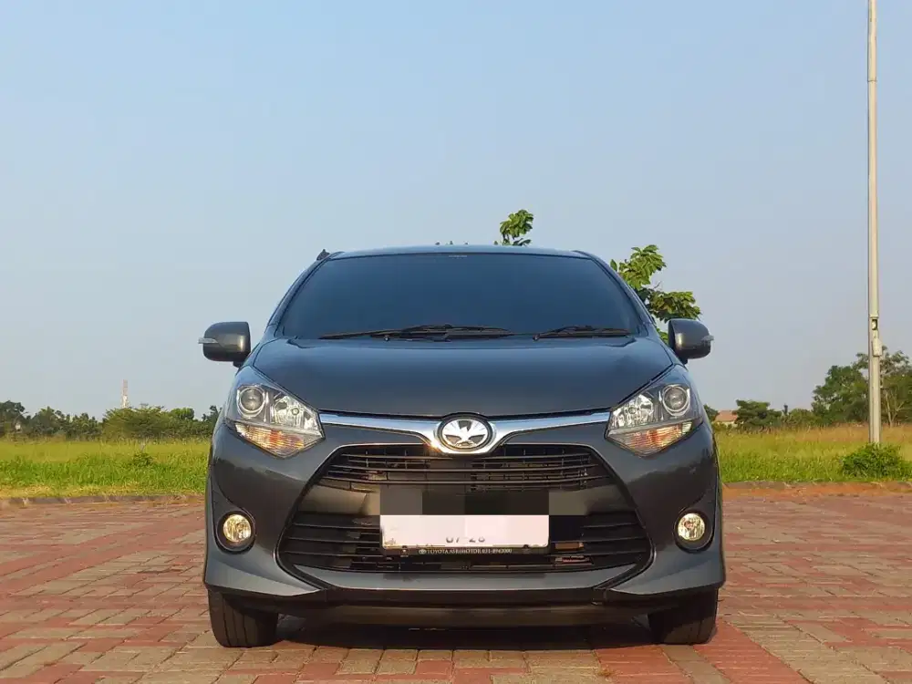 Km 18rb agya G manual 1.2 abuabu 2018 fullorisinil surabaya