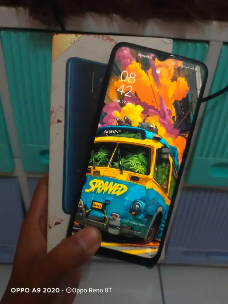 Oppo a9 2020 Ram 8/128 Dus+Charger