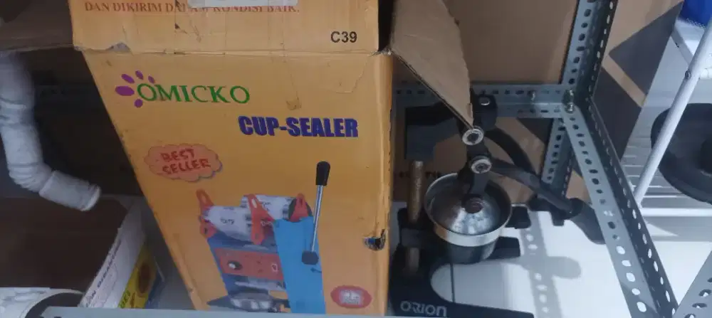 Cup Sealer dan pres jeruk