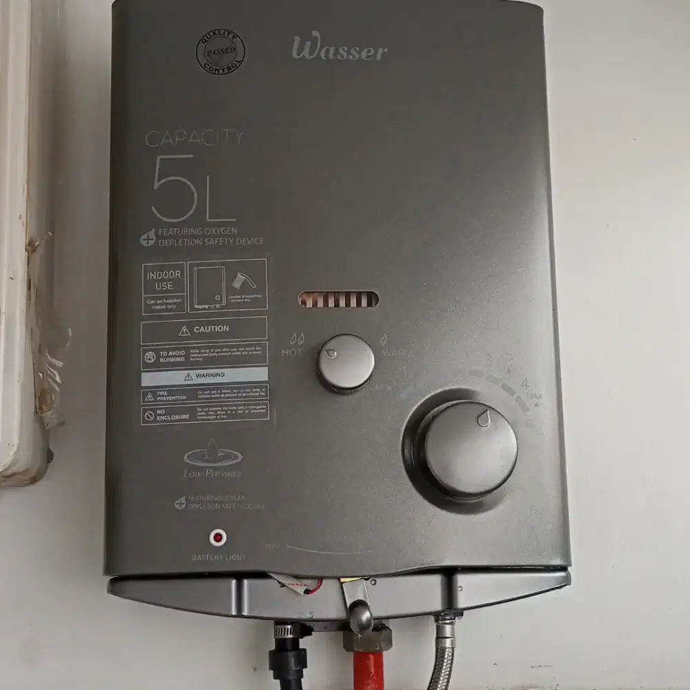 Water heater gas baru