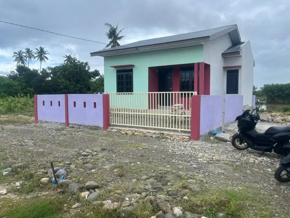 Rmh minimalis siap huni type 75 gp lam isek dkt polsek  peukan bada