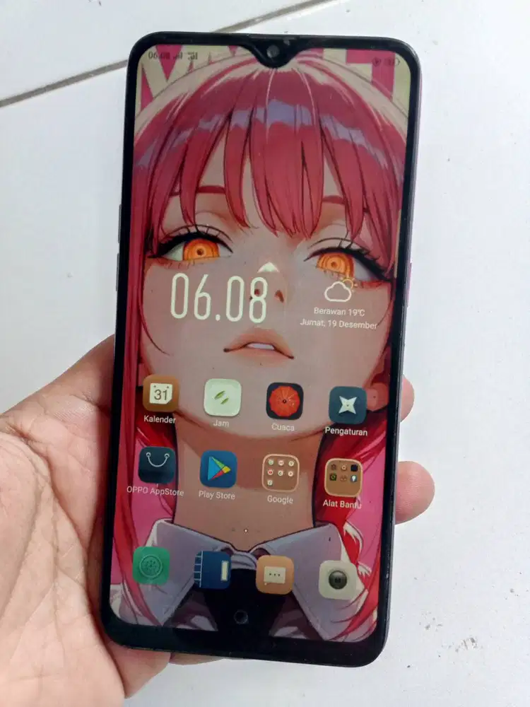 Oppo F9 Pro 6/128 normal siap pake batangan nett 500