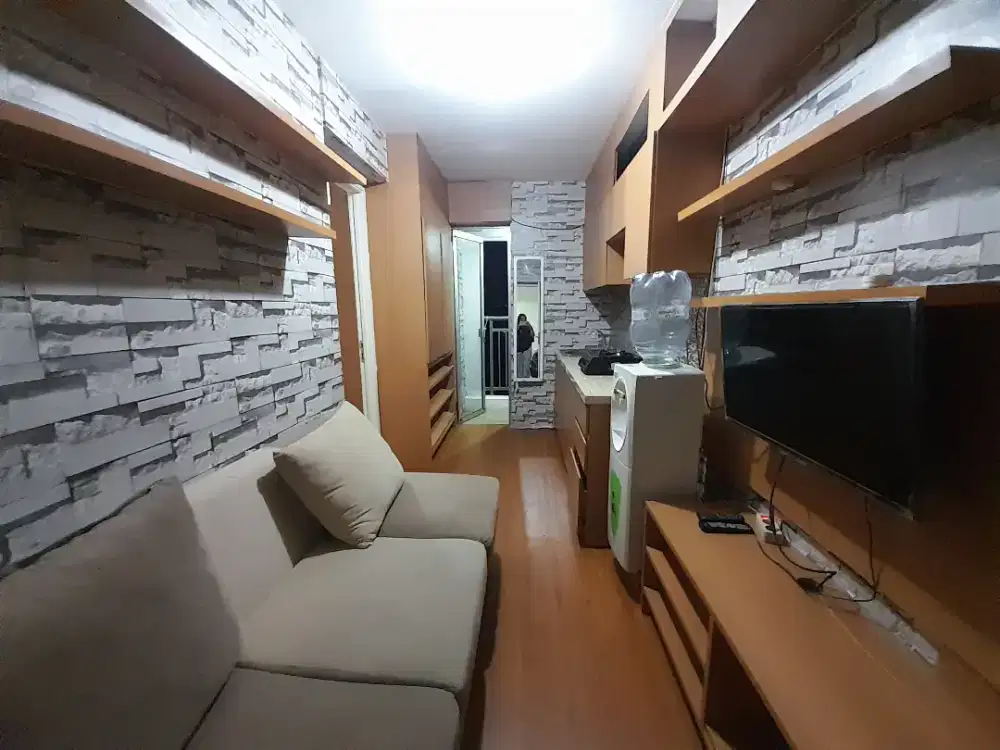 Sewa unit 1bedroom edelweis lantai rendah@bassura city