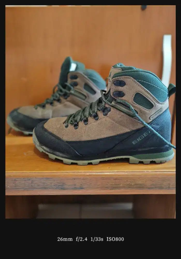 Sepatu gunung eiger size 40