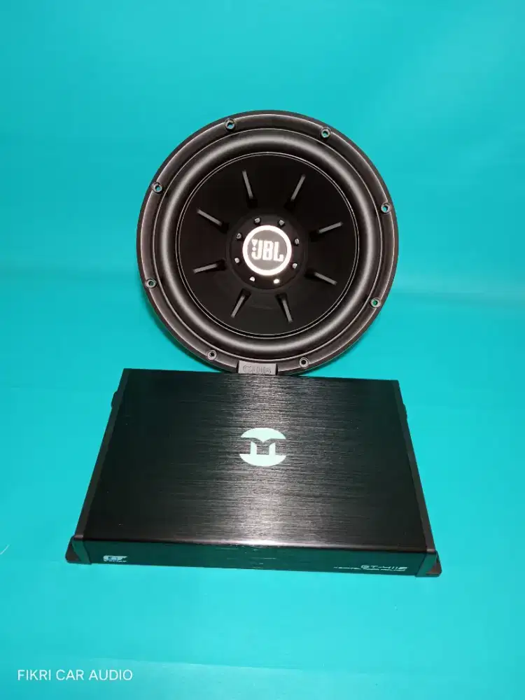 Ples Pasang Power MOMENTUM seri GT-4112 & Subwoofer JBL CLUB-1224 12