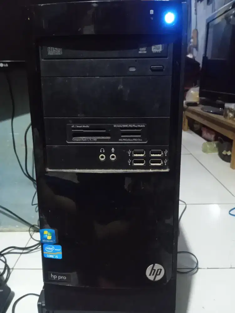 Cpu Only Hp Core I5 Gen 2 Ram 4Gb Hdd 500Gb Win 10