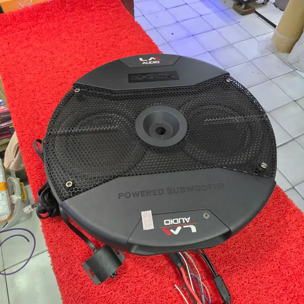 Subwoofer Aktif LM AUDIO KBOX LM-100S Subwoofer Aktif Ban Serep LM