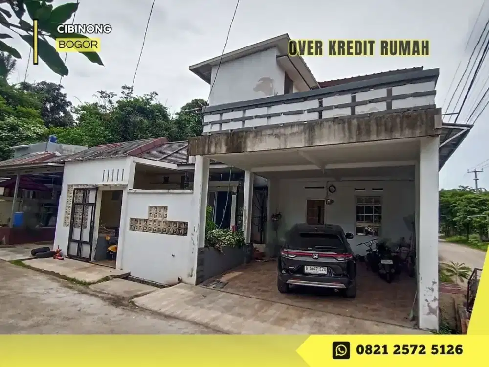 Over Kredit Rumah LT173 dkt Tol 2lantai di Visar Indah Pratama Cibinong