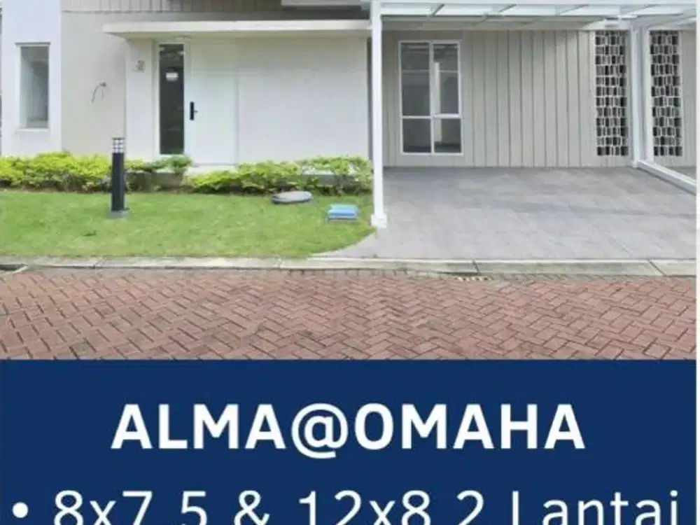 Rumah Omaha Alma Paramount Gading Serpong Free Ppn