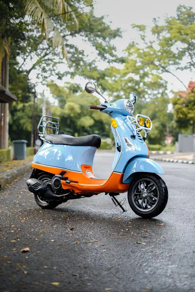 PIAGGIO VESPA LX 125 IGET FACELIFT 2022 KALCER BERGARANSI BISA KREDIT