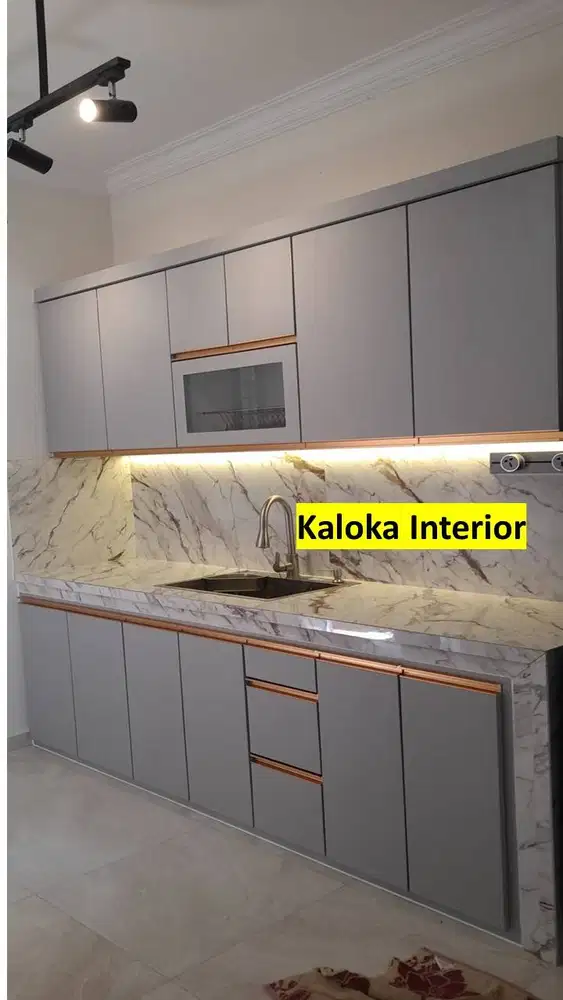 Jasa Kitchen Set Custom Surabaya Kaloka Interior