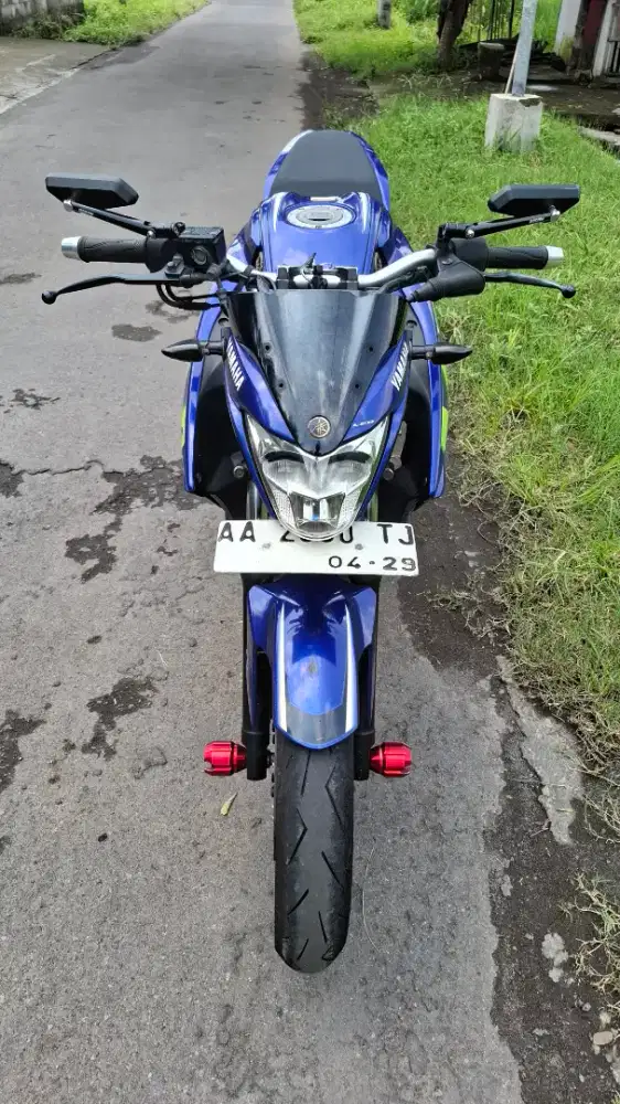 Dijual Cepat vixion new 2017 biru plat AA kebumen