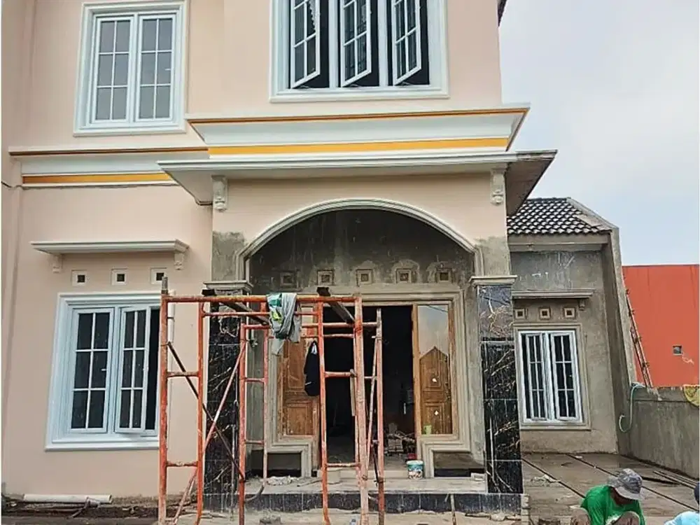 Dijual Rumah 2 Lantai dekat Embung Potorono di Potorono Banguntapan Proses Bangun