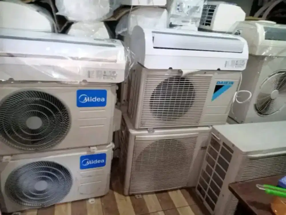 sedia AC bekas baru mulai dari 0,5pk sampai 2pk