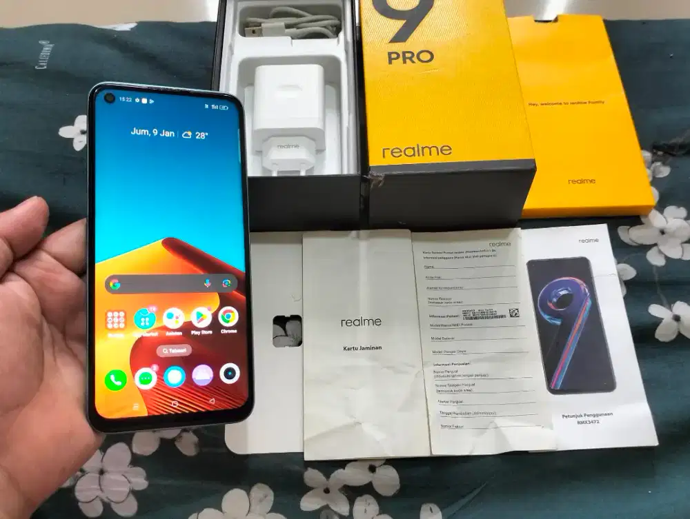 BU REALME 9 PRO 5G RAM 8GB+4GB/128GB 6,6in Finger 64MP Snapdragon NFC