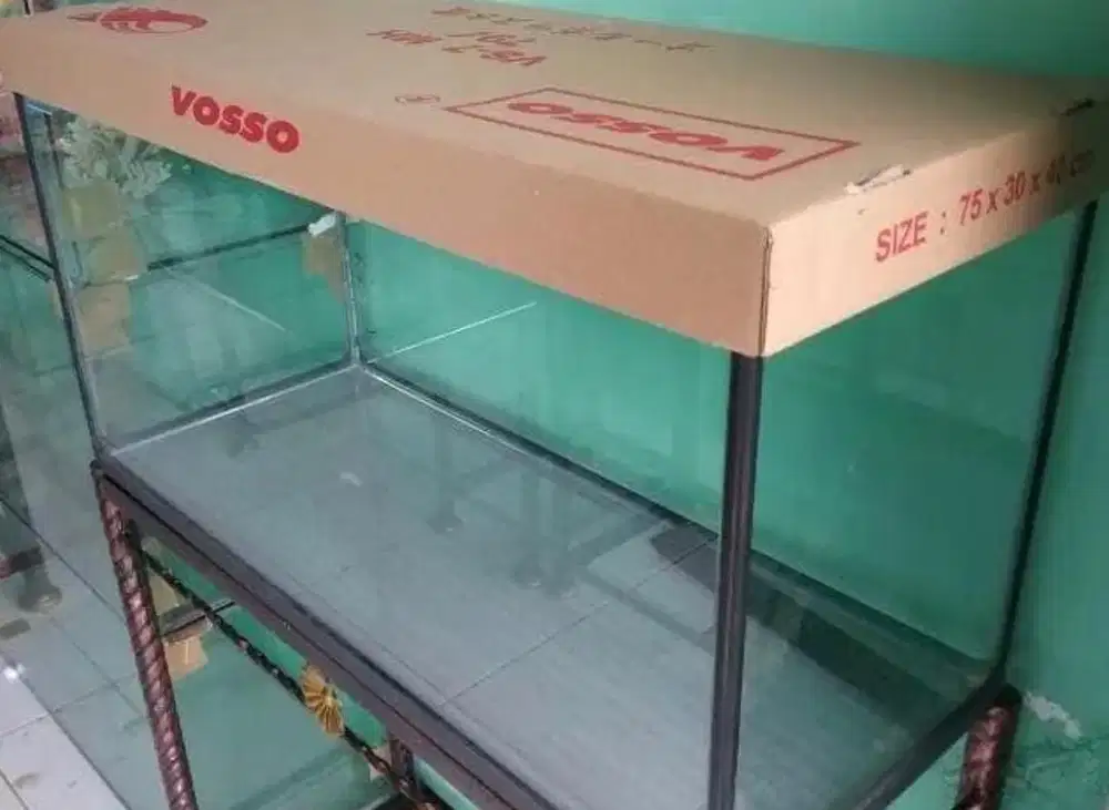 Aquarium vosso ukuran 75x30x40cm