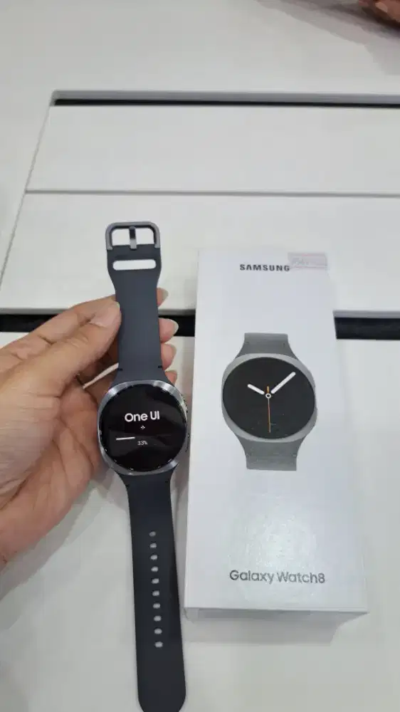 GALAXY WATCH 8 40MM GRAPHITE , PROMO CICILAN 0% GARANSI RESMI