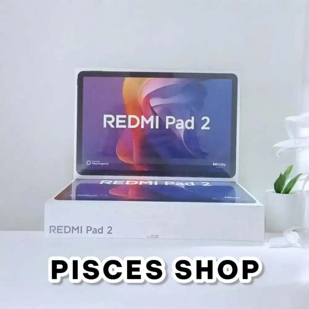 REDMI PAD 2 WIFI RAM 4/128 NEW Segel Garansi Resmi 1 Tahun