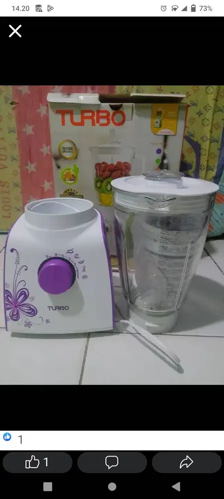 Blender Turbo beling