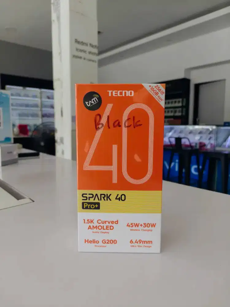 New Tecno Spark 40 Pro+