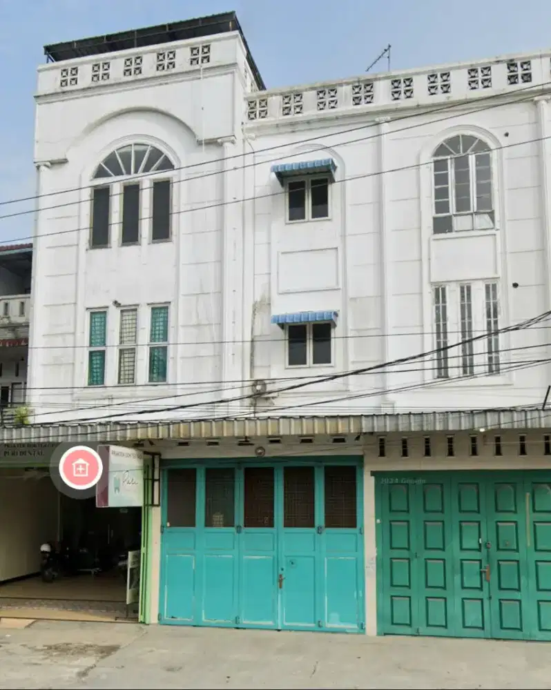 Dijual cepat! Rumah jalan denai ruko pinggir jalan cocok untuk usaha!