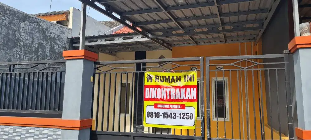RUMAH KONTRAK AFTER RENOVASI DEKAT BANDARA JUANDA