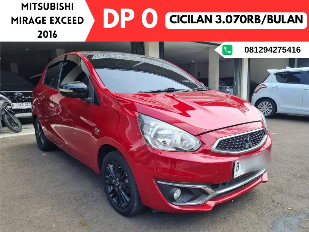 MURAH Mitsubishi Mirage Exceed MATIC 2016