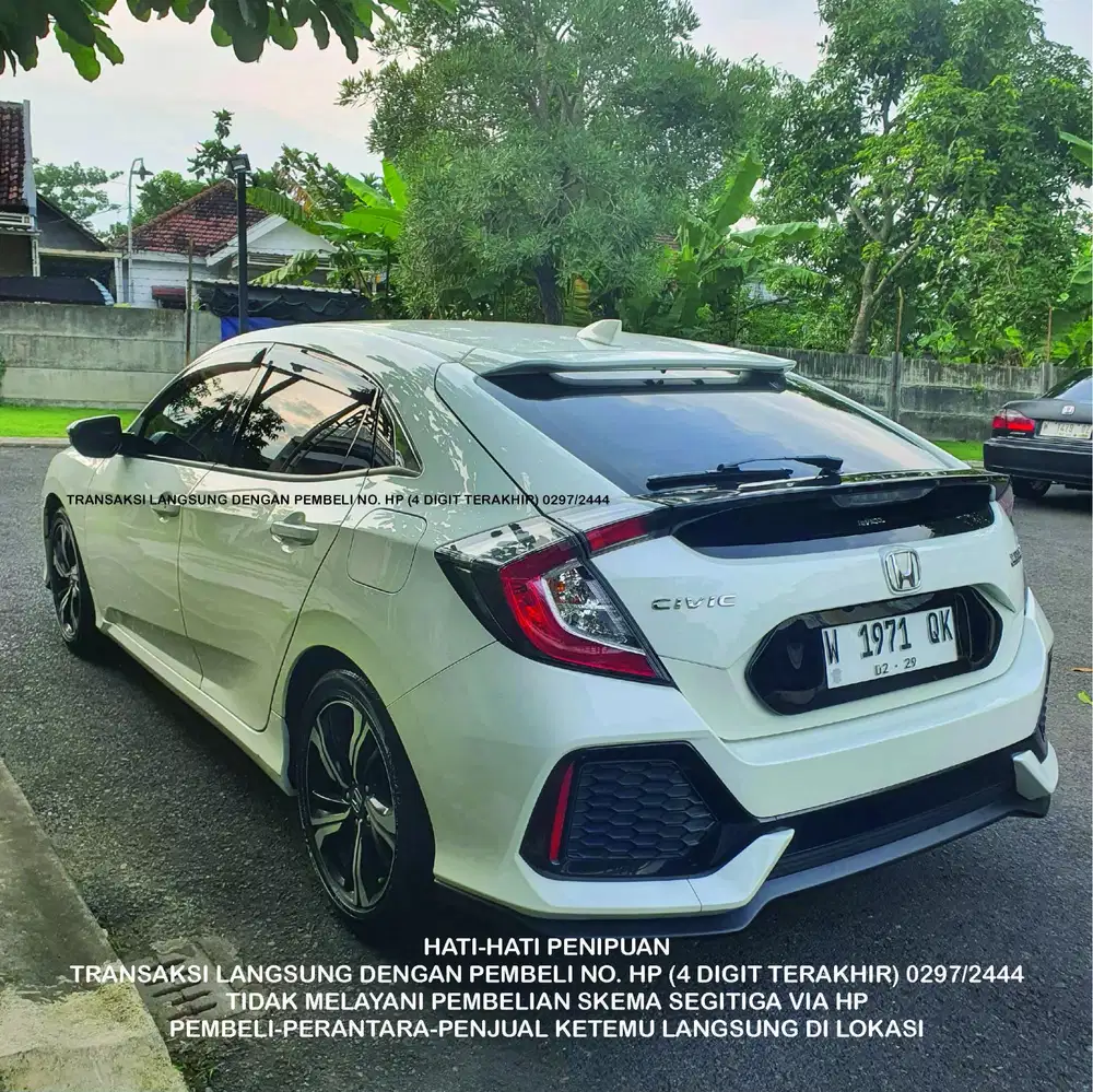 Honda Civic Hatchback 2018 Bensin