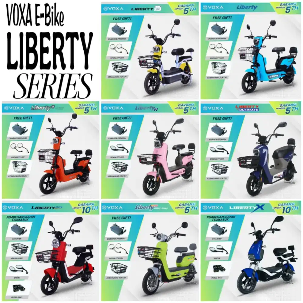Voxa Sepeda Listrik Bekasi