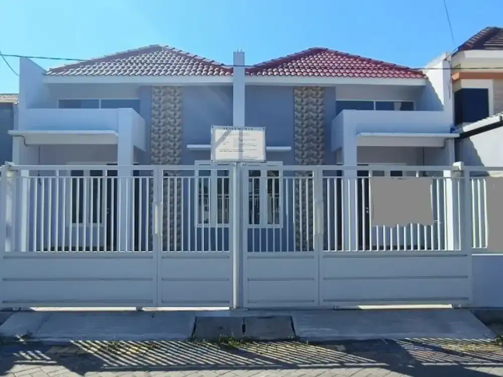 ‼️BARU GRESS 2 UNIT‼️ RUMAH WONOREJO SELATAN RUNGKUT SURABAYA TIMUR KUALITAS BAGUS. DEKAT MEDOKAN, BANDARA JUANDA, TOL, Dsb