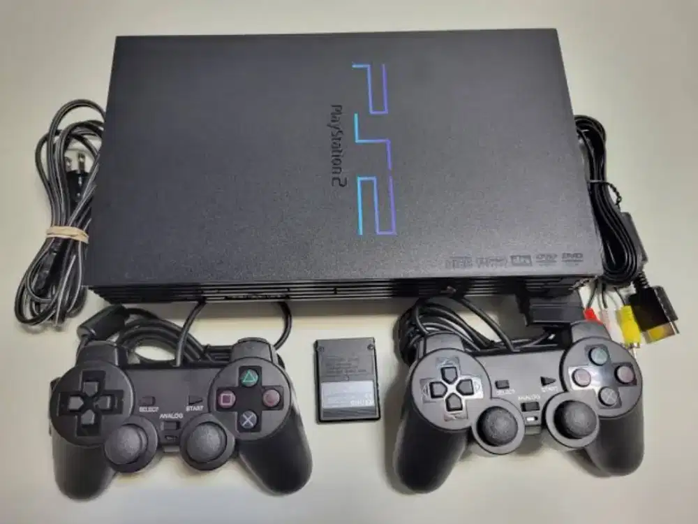 Jual PS 2 complit dpt stick 2.