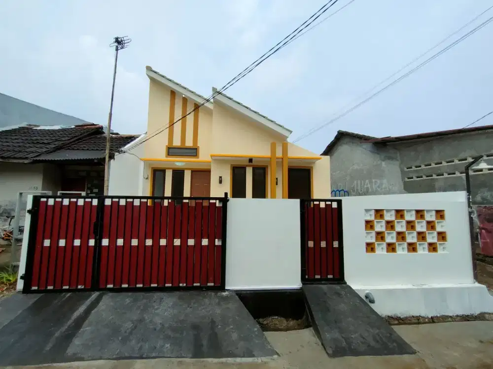 JUAL RUMAH MINIMALIS LT 85 HOOK DI PERUMAHAN BEKASI TIMUR REGENCY