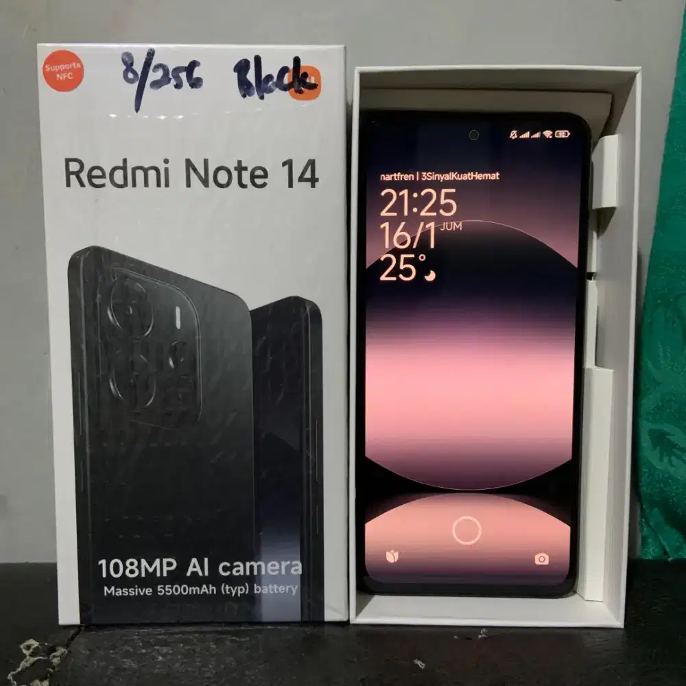 REDMI NOTE 14 8+8/256 FULLSET