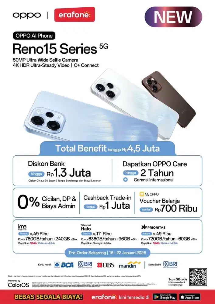 Oppo reno 15 terbaru