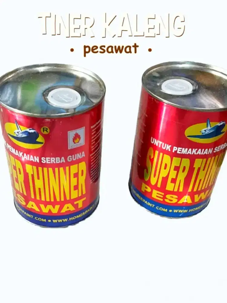 Dijual Tinner kaleng pesawat