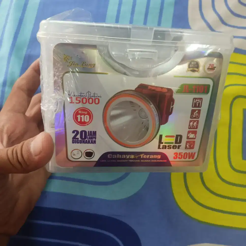Senter kepala/ Lampu senter