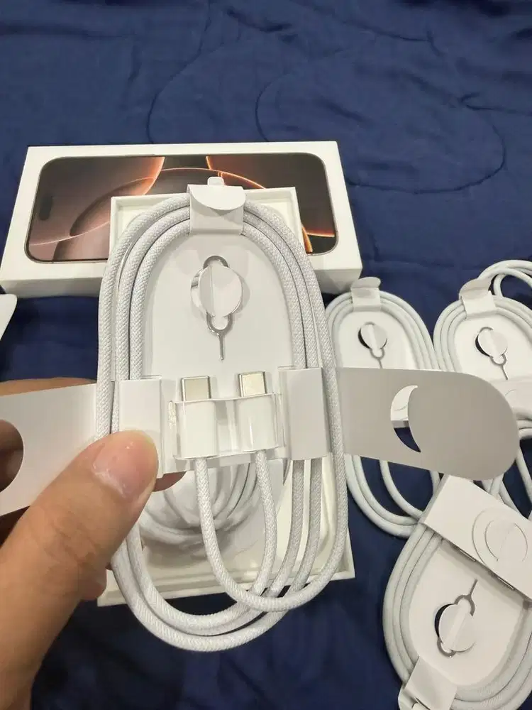 Kabel data iphone 16 17 cabutan original