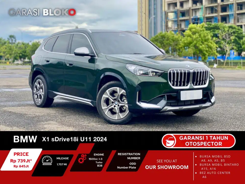 BMW X1 U11 Facelift sDrive18i B38 2024