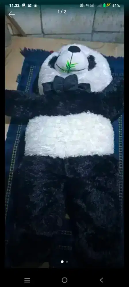 Dijual boneka panda jumbo