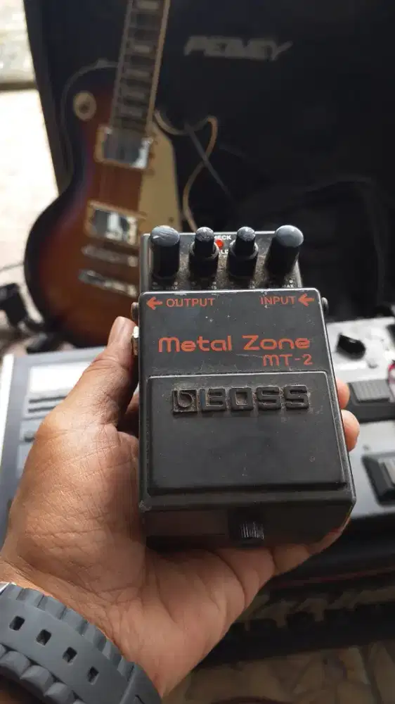 Efek gitar metal zone mt2